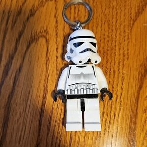 Star Wars Stormtrooper Flashlight Keychain Excellent Condition